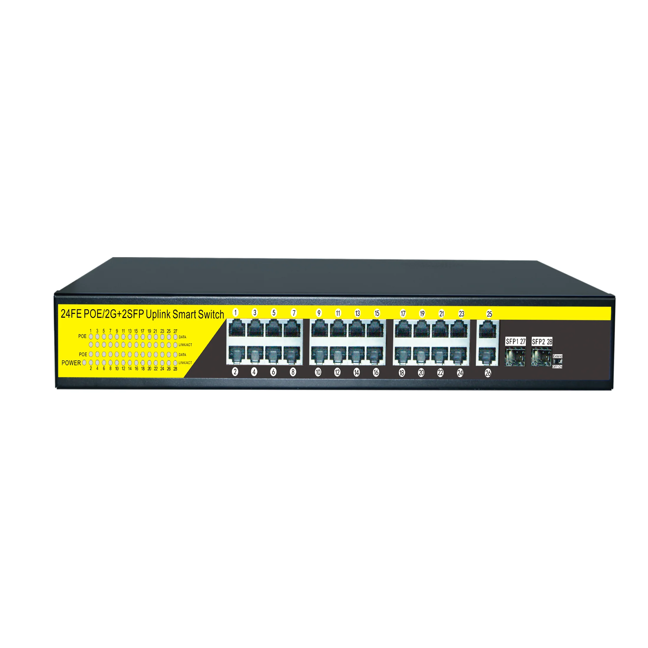 
OEM/ODM high quality Manufacture sotck smart ethernet network 24 port gigabit poe switch 