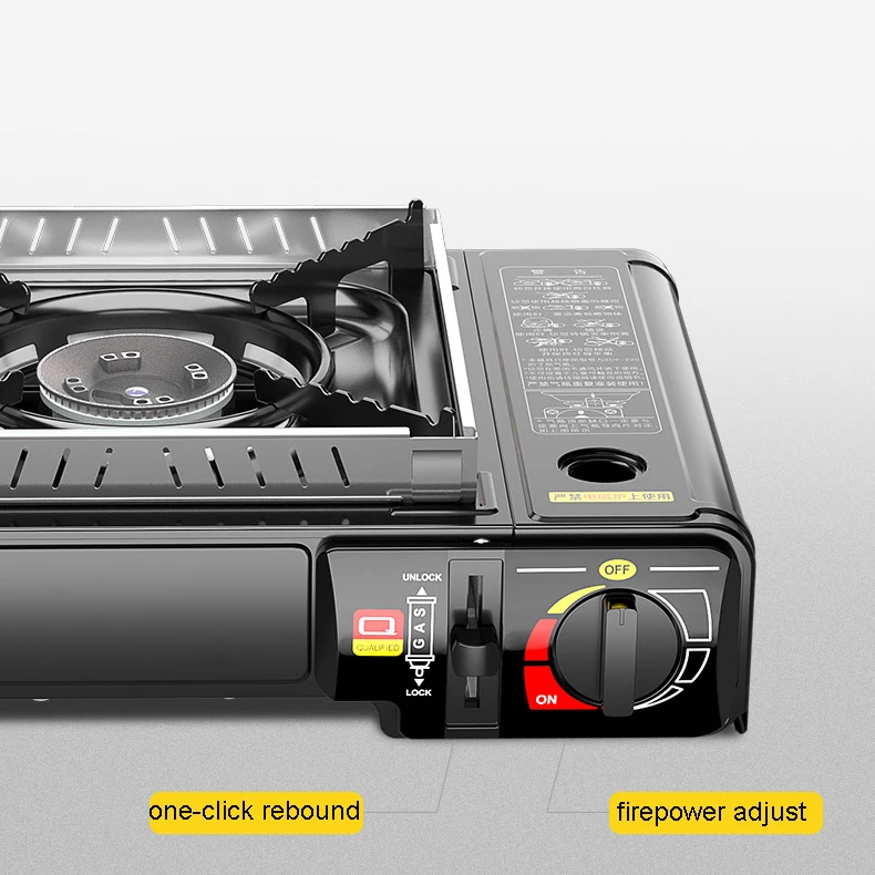 Propane and Butane Dual Fuel Portable Camping Stove for Camping and Hiking