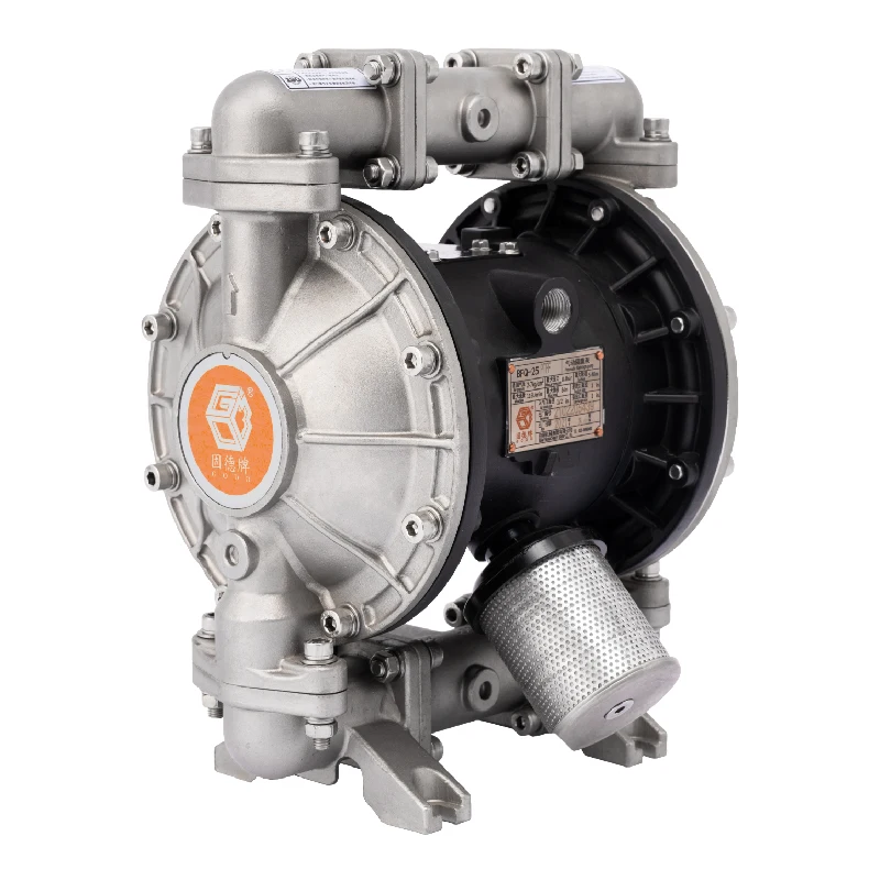 GODO BFQ-25P Stainless Steel Pneumatic Diaphragm Pump Sewage diesel Industrial irrigation air operated pump