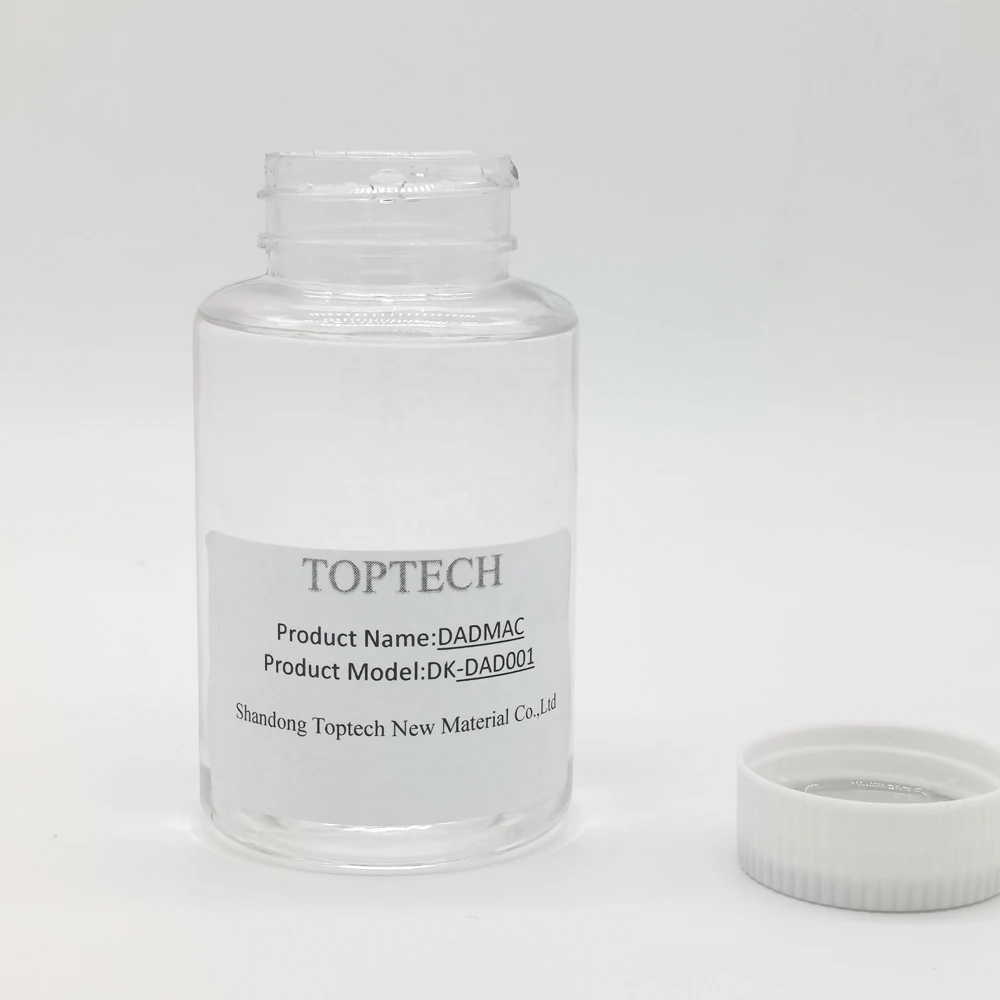 High Quality Water Solution stability polymer chemicals PDADMAC better flocculation