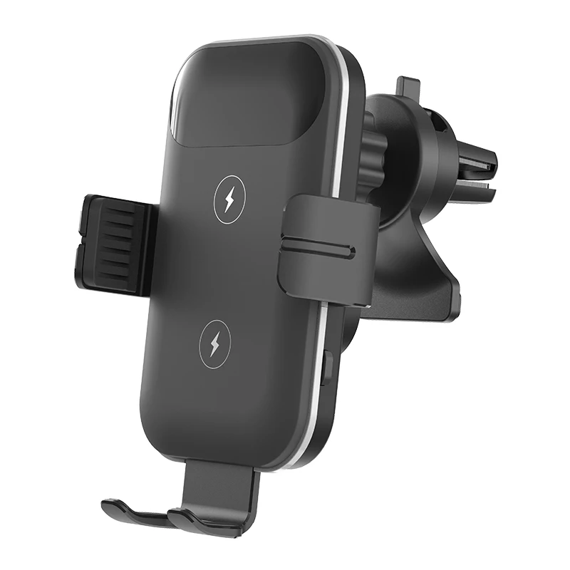 Trending Products 360 Adjustable Air Vent Dual Coil Wireless Charging Car Mount for Samsung Galaxy Z Flip 3