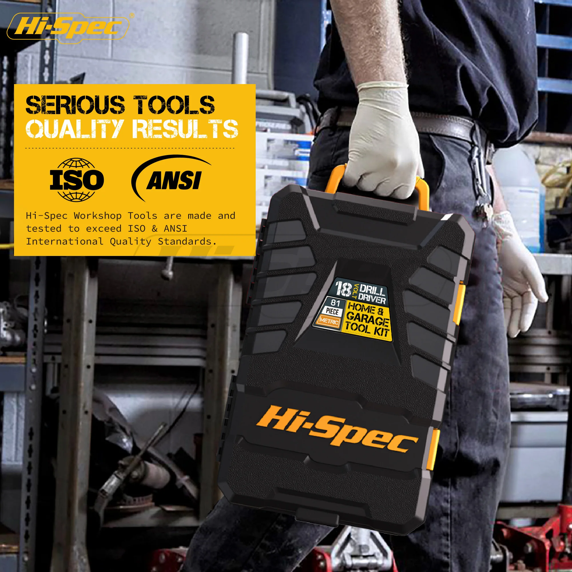 18V safe Cordless Power Drill Driver wtih Complete hand tools set for Home and Garage DIY tool box for woman and man