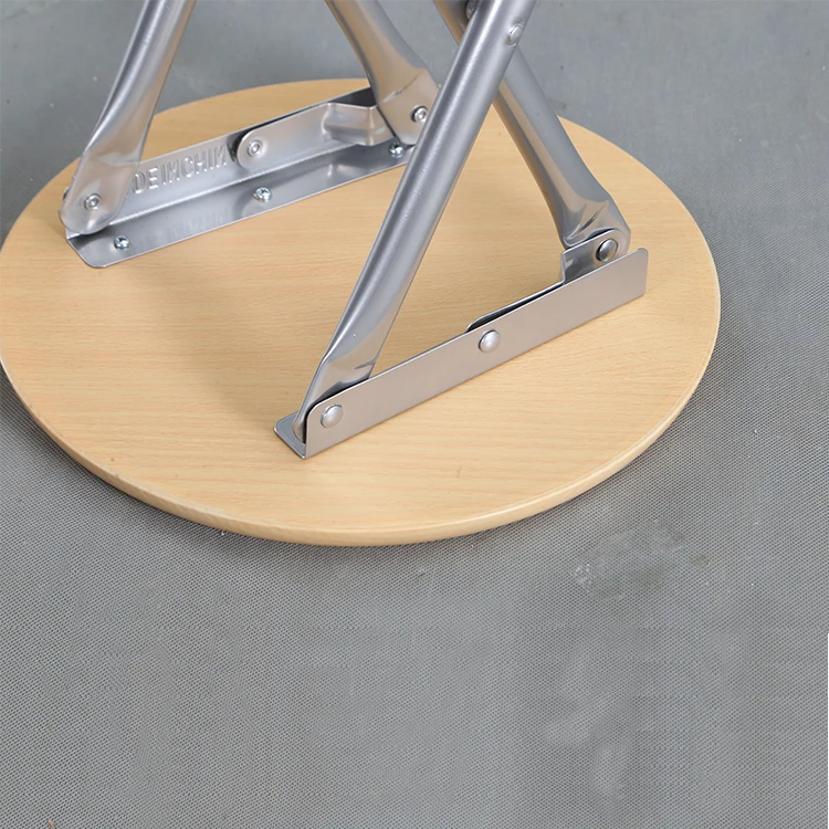 MDF wooden top folding stool