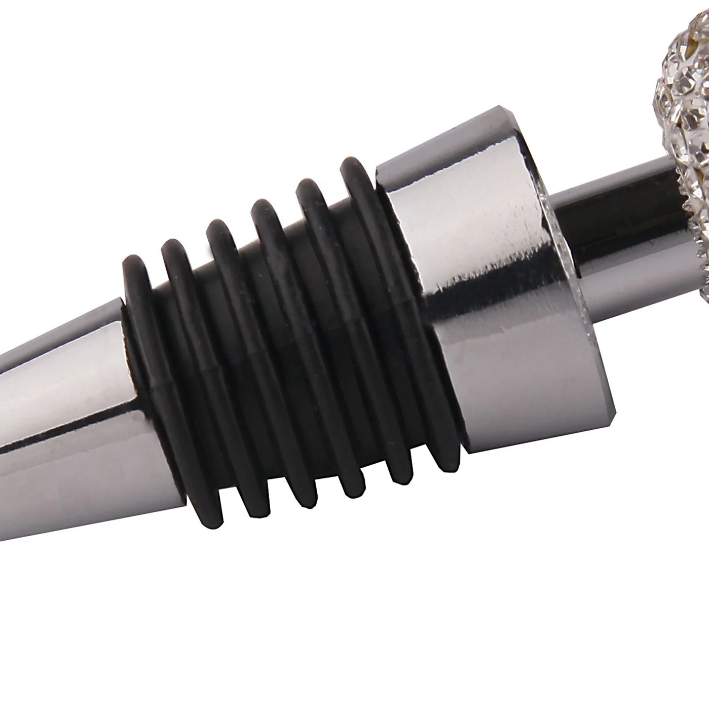 Diamond Reusable Plug Crystal Decorative Wine Beverage Bottle Stoppers Bar Accessories