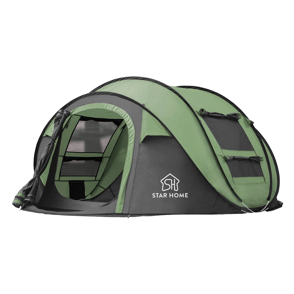 OEM 3-4 Person  Hot Selling Outdoor Camping Tents Waterproof High Quality Pop Up Tent