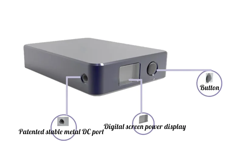 CE FCC Patent DC 7.4V/2A USB 5V/2A 7.4V 6000mAh 18650 Battery Pack Lithium in Fans for Cooling Clothes