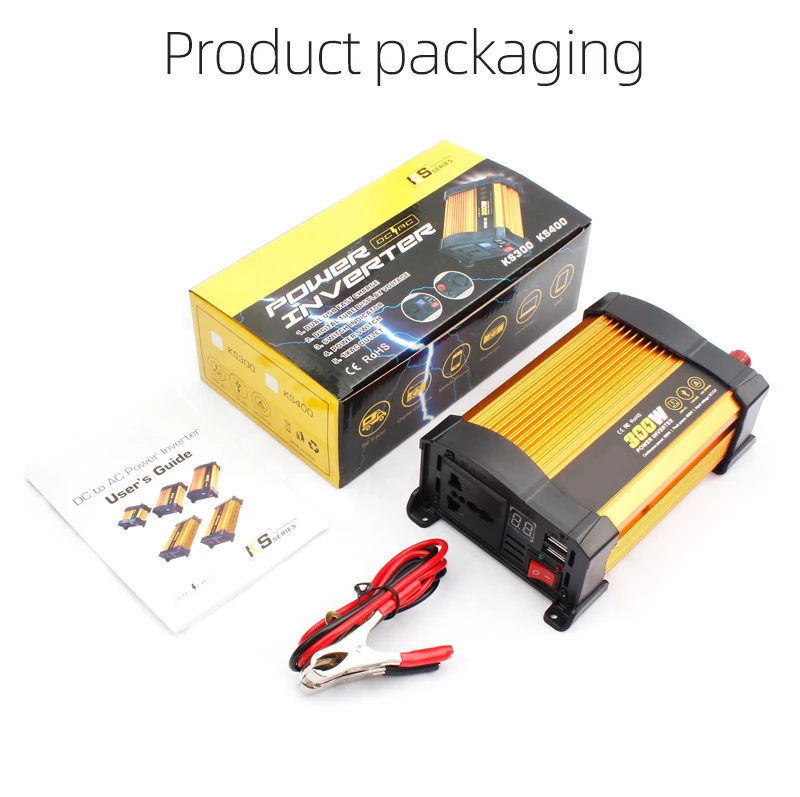 Power supply DC 12 volts to AC 220 volts car home modified sine wave 300W inverter 300w power inverter circuit board