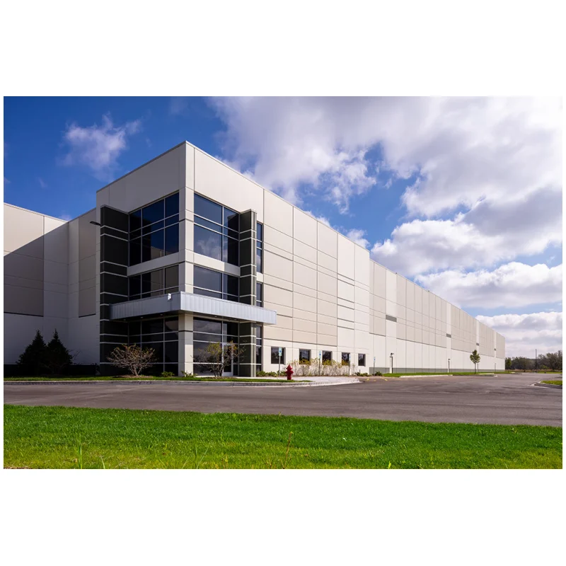 Prefab Warehouse Structure Building Prefab Modern Workshop Steel Engineered Factory Real Estate