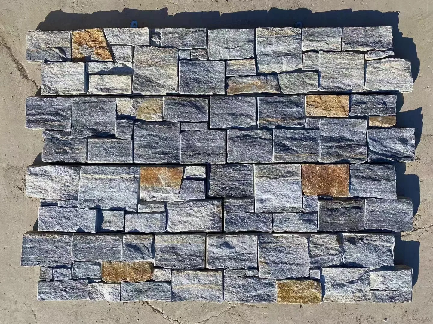 China Factory  Random Stone Wall Cladding Stone Wall Tile Trim Stone Pillar Cladding