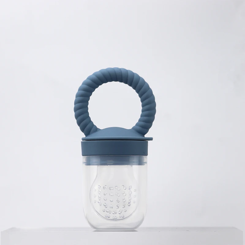 Food Grade BPA-Free Baby Fruit Food Feeder Pacifier Infant Fruit Teething Teether Toy for 3-24 Months