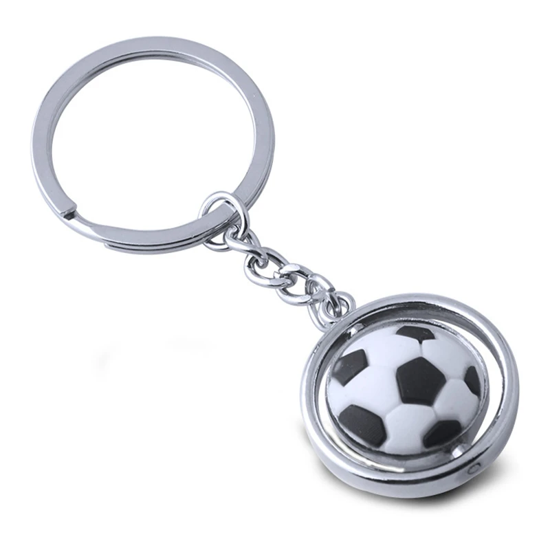 Wholesale Football Basketball Zinc Alloy Keychain Personalized Creative Metal Keychain Car Keychain