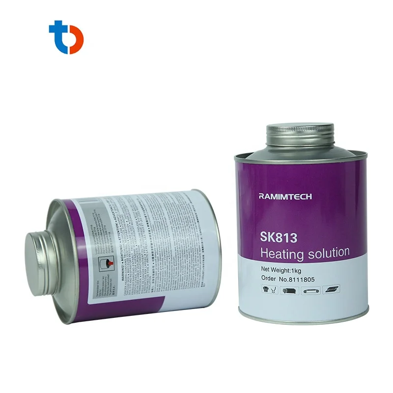 High strength PVC PVG conveyor belt hot splicing cement heating solution SK833 for hot vulcanization