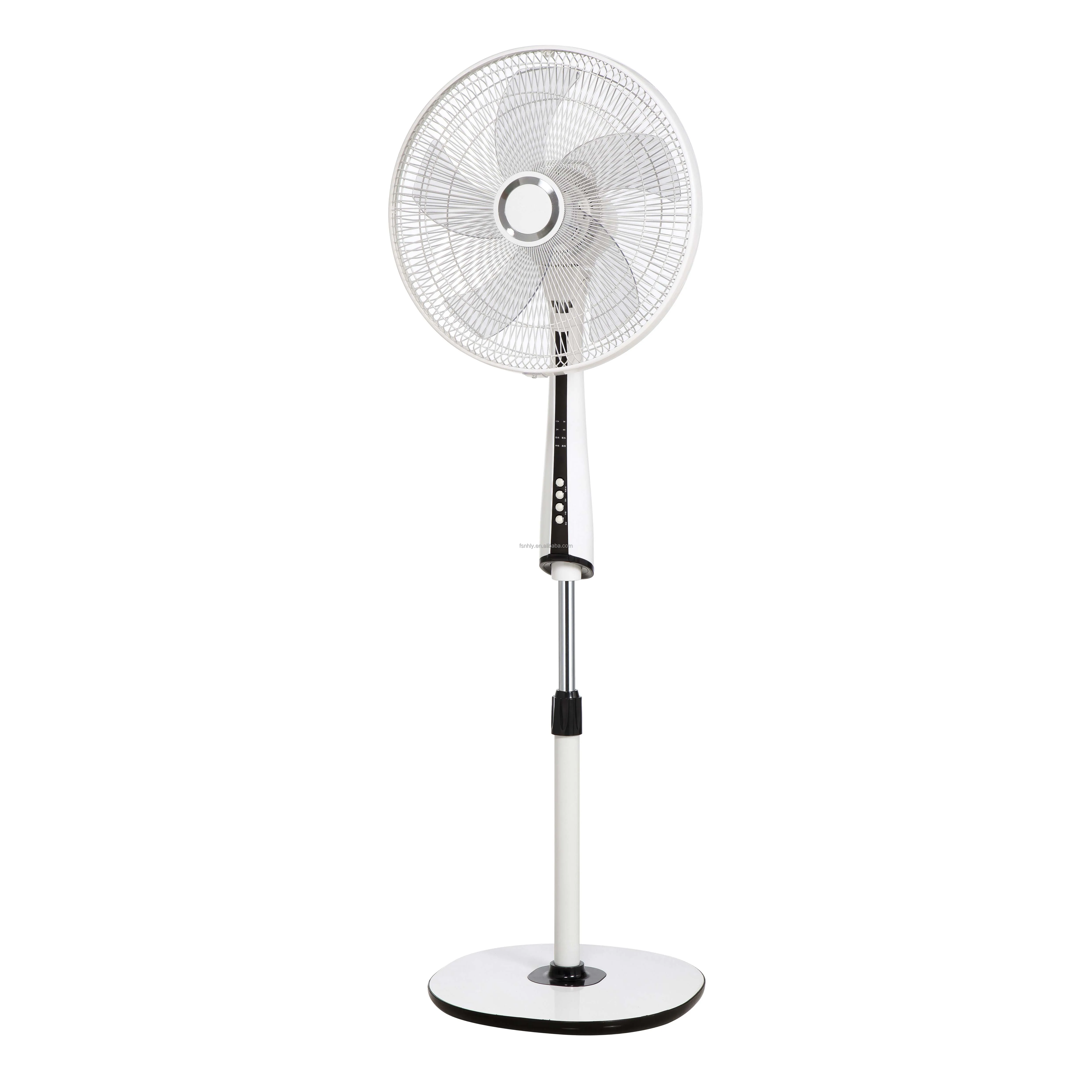 air stand cooling fan 16 inch pedestal fan with 5 pcs 3 pcs  blade