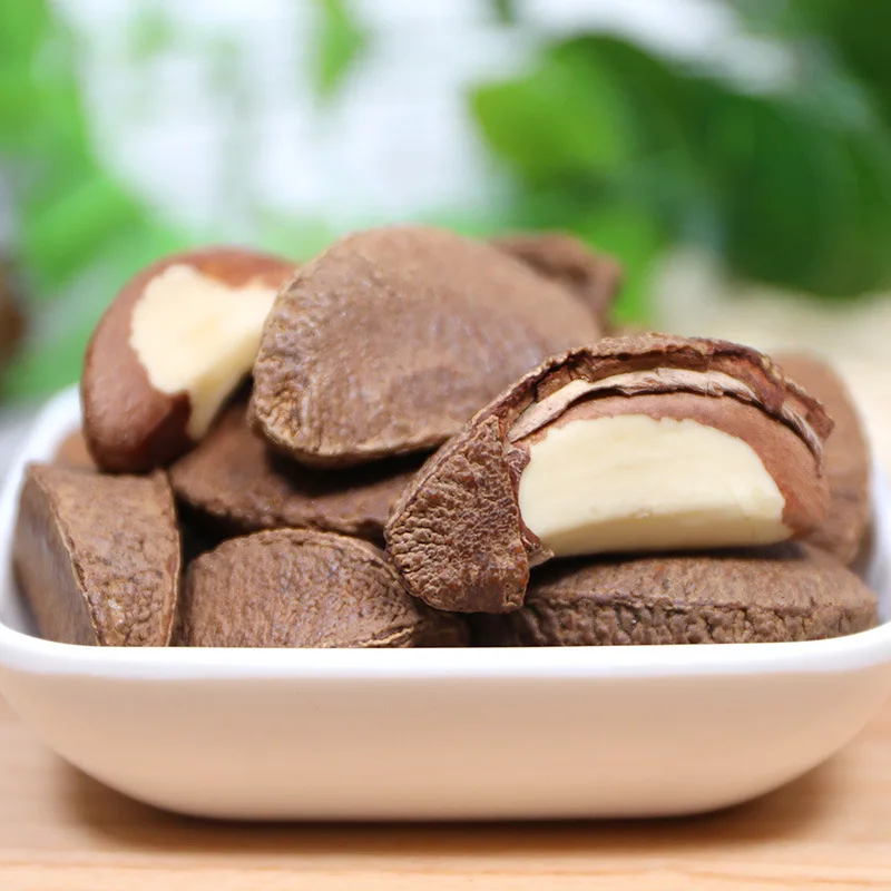 Оптовая продажа, жареные бразильские орехи премиум-класса с ракушкой для закусок