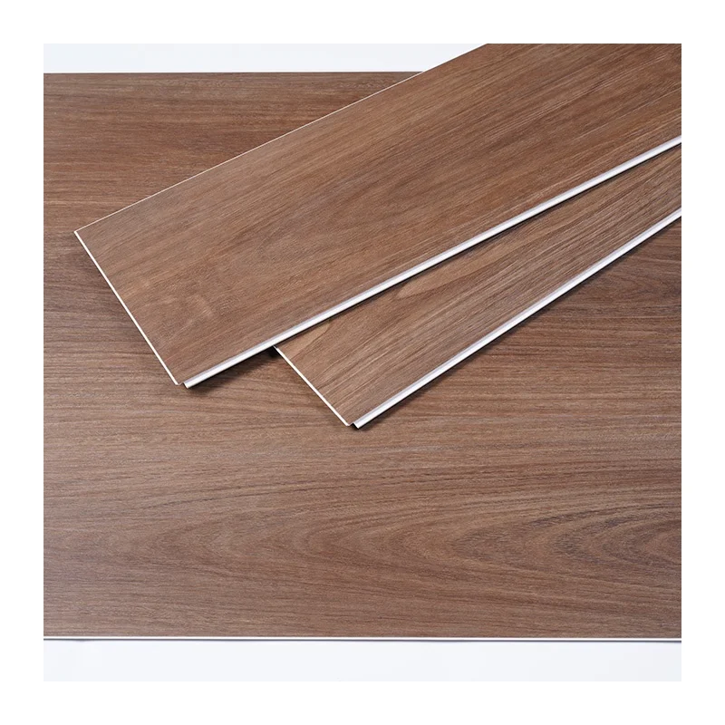 SPC Flooring rigid core soundproof 6mm click lock wooden design commercial Eco-friendly