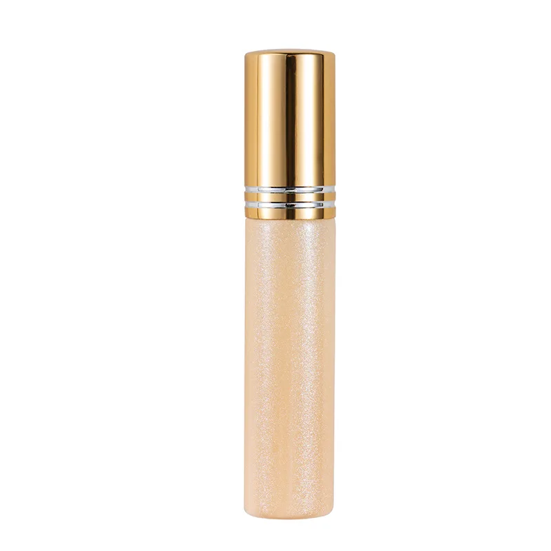 Empty Unique Glass Bottle 10Ml Cosmetic Serum Skincare  Small Glass Essential Oil Roll On Bottle