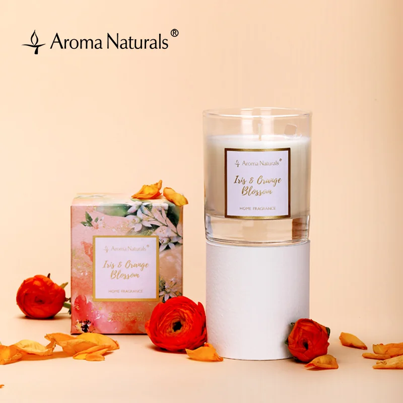 
Aroma Natural best choice candles scented luxury logo scented candle european 