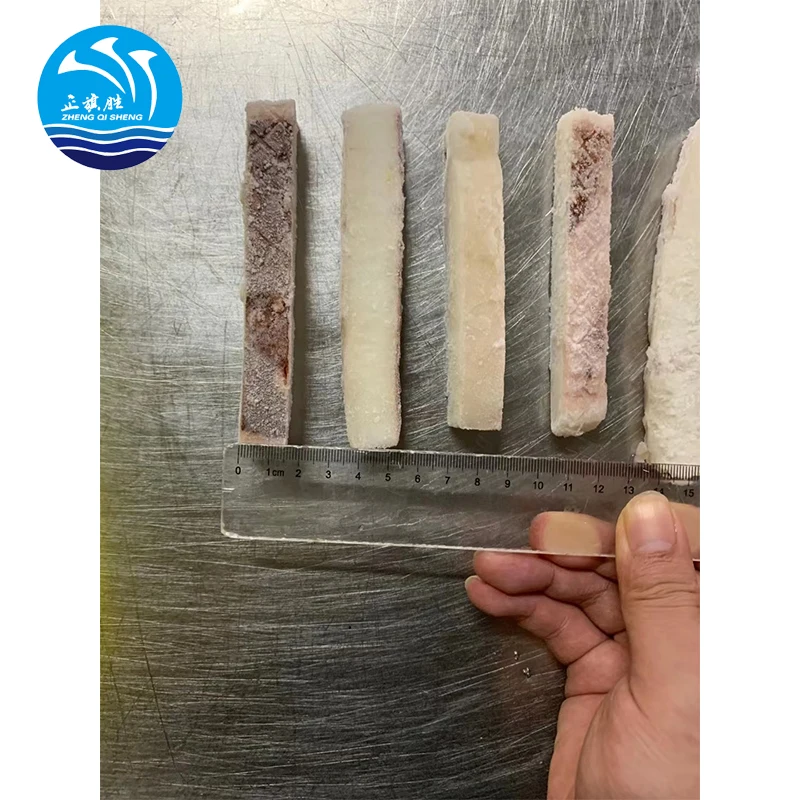 Proper Price Top Quality Frozen Cut Poulp Indian Ocean Squid Cube Seafood