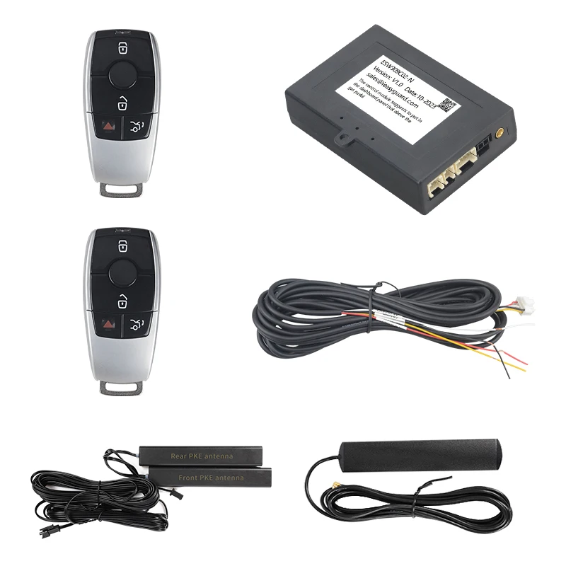 Factory Wholesale Price EASYGUARD smart key PKE kit fit for Benz with factory OEM push start button without comfort access