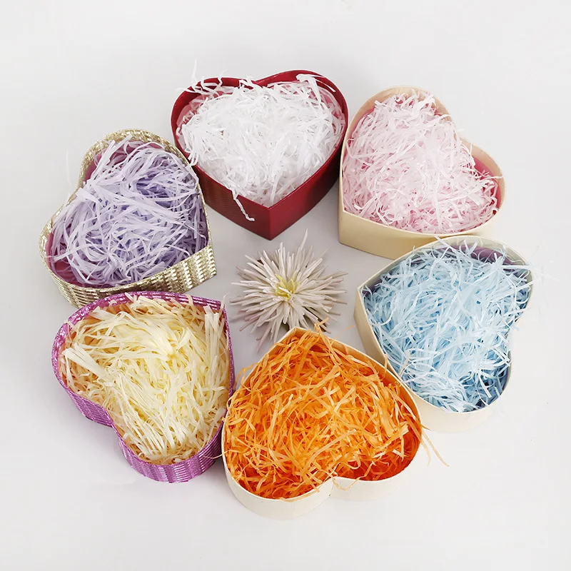 Wholesale Best Price Quality Cut Filler Shredded Paper tissue Packing For Gift Package Box