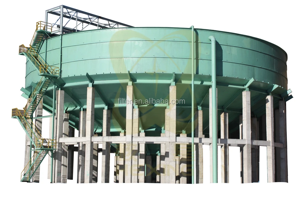 China Toncin automatic coals metal ore feed pulp tailing thickener treatment high rate central drive thickener