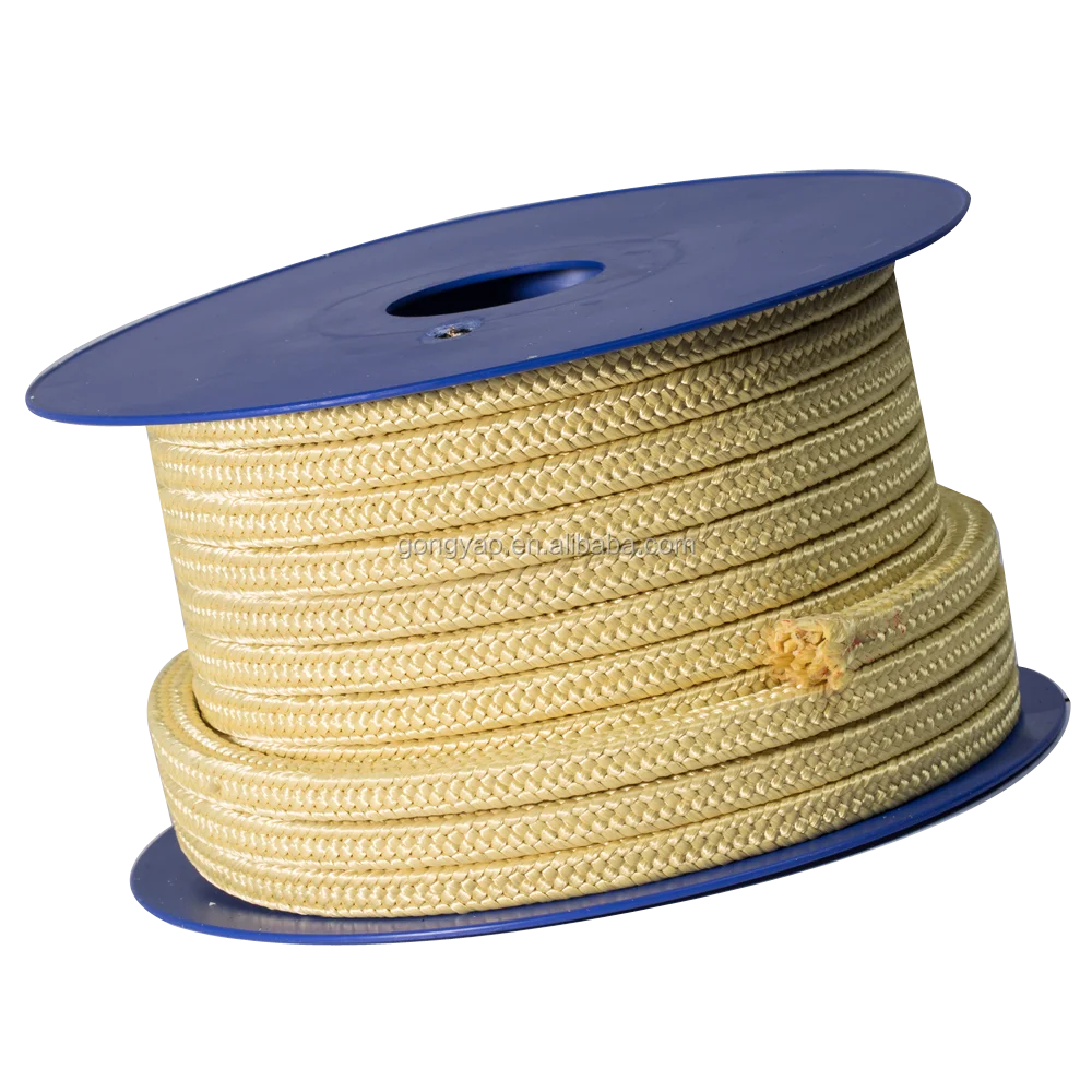 Aramid Kevlar Fiber gland Packing aramid fiber packing