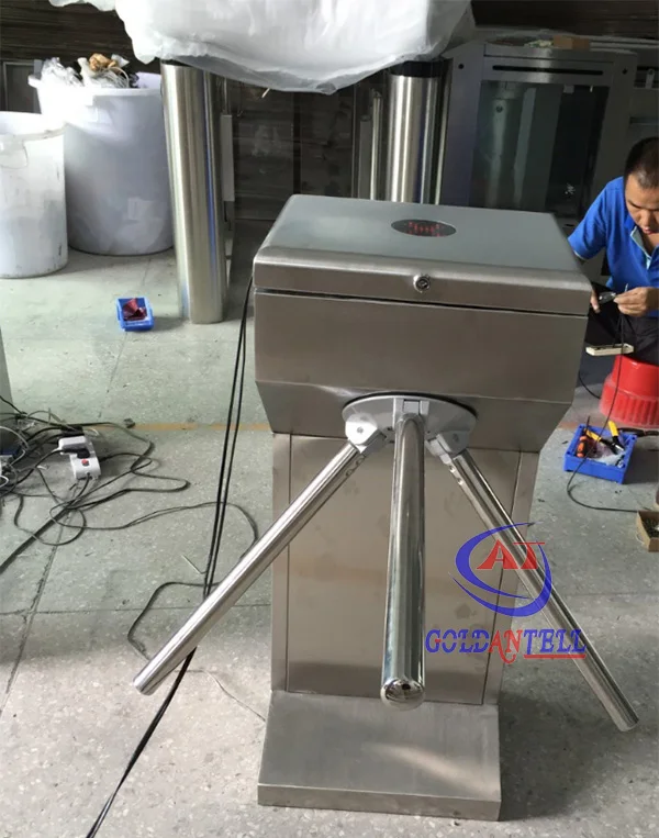 electronic tripod turnstile barrier , vertical tripod turnstile gate