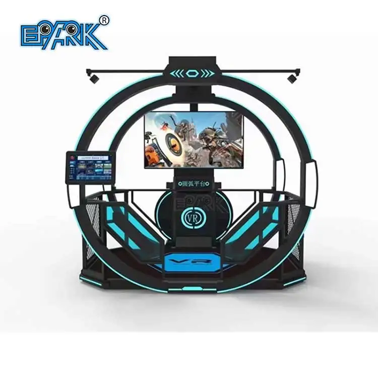 9d Vr Gaming Station Virtual Reality Shoot Fighting Arcade Games VR Walking Platform For Htc