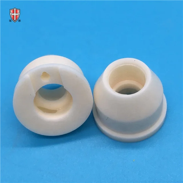 refractory customized alumina ceramic thread insulator eyelet guide