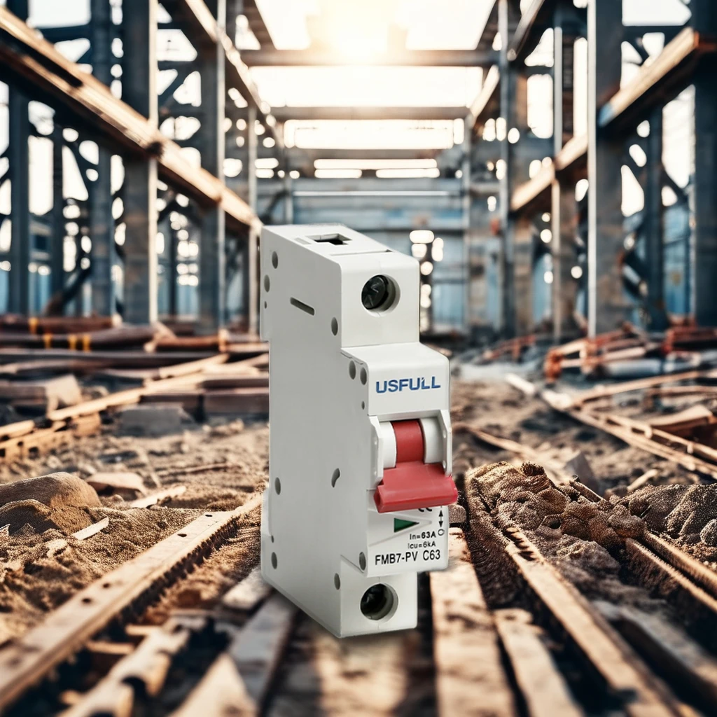 Usfull FMB7 PV-63 IEC60947 15а 20 amp 50 Ампер 63a 3p 12v 24v 250v 500v 1000v постоянного тока переменного выключатель Солнечный