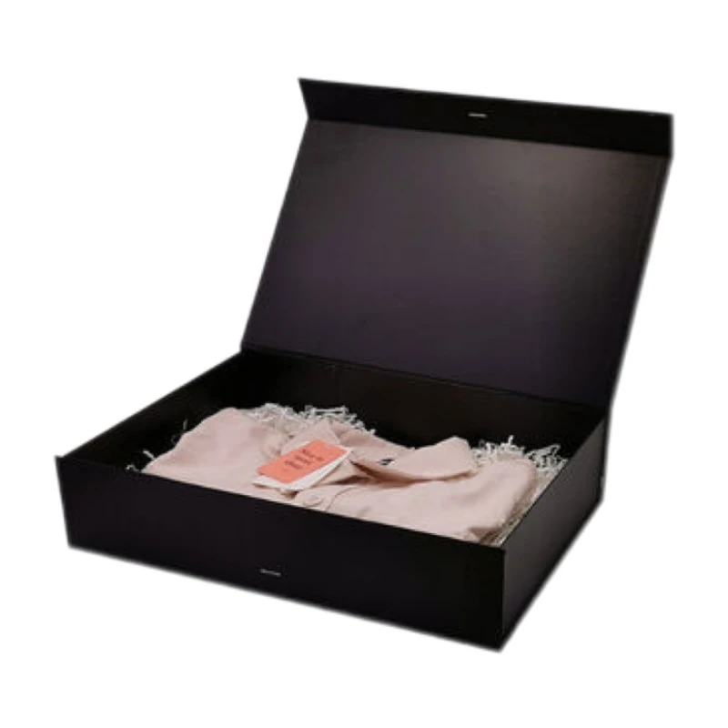 Quality Supplier Produces Beautiful Dustproof Coat Jacket Shoe Box with Handle