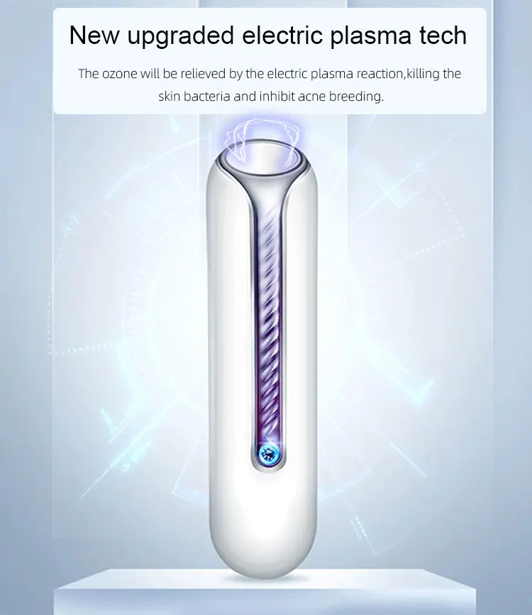 Mini Portable Ozone Plasma Shower Pen Acne Treatment Facial Skin Rejuvenation Beauty Device