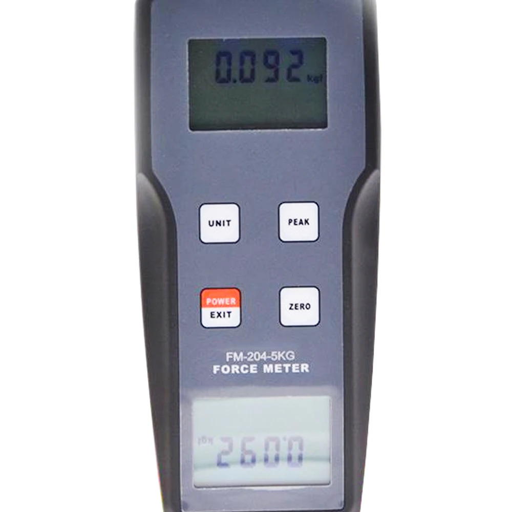 FM-204 Digital Dynamometer Measuring Instruments Thrust Analog Push Pull Force Gauge used Electronics, Building Hardware