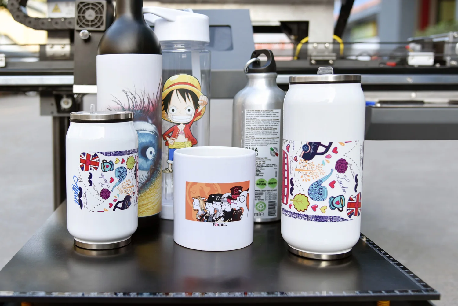 FocusInc a3 xp600 uv flatted laser printer mini uv printer for sale small uv printer for pvc bags