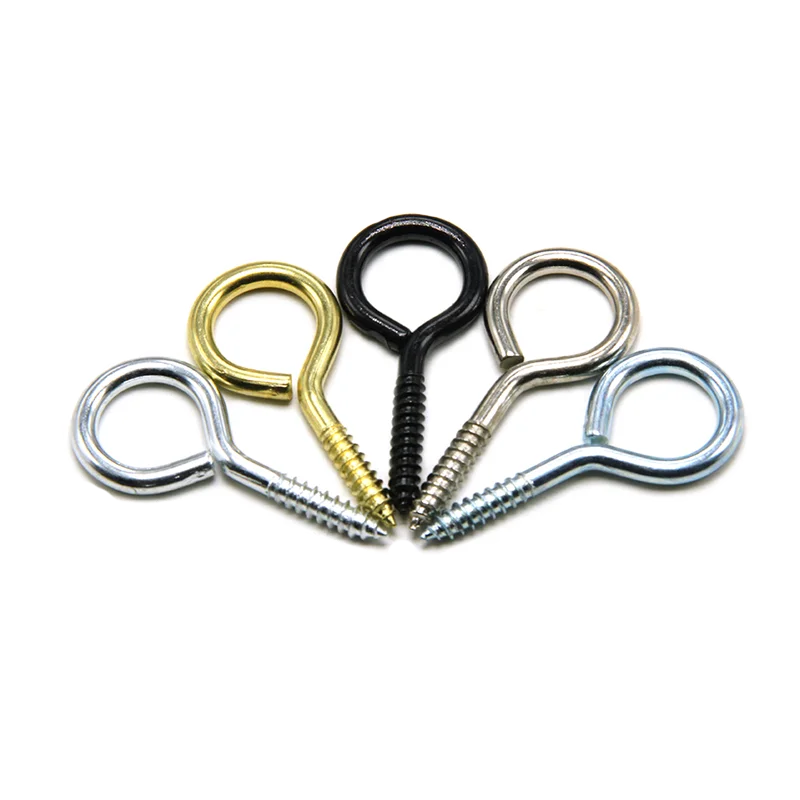 wholesale price drywall screw eye hook galvanized plating screw eyes apply for Industry 1#