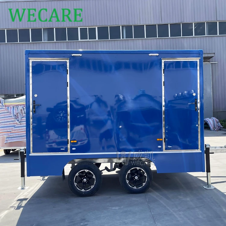 Wecare общественное Производство Китая портативные туалеты трейлер Мобильный Внешний портативный туалет мобильный