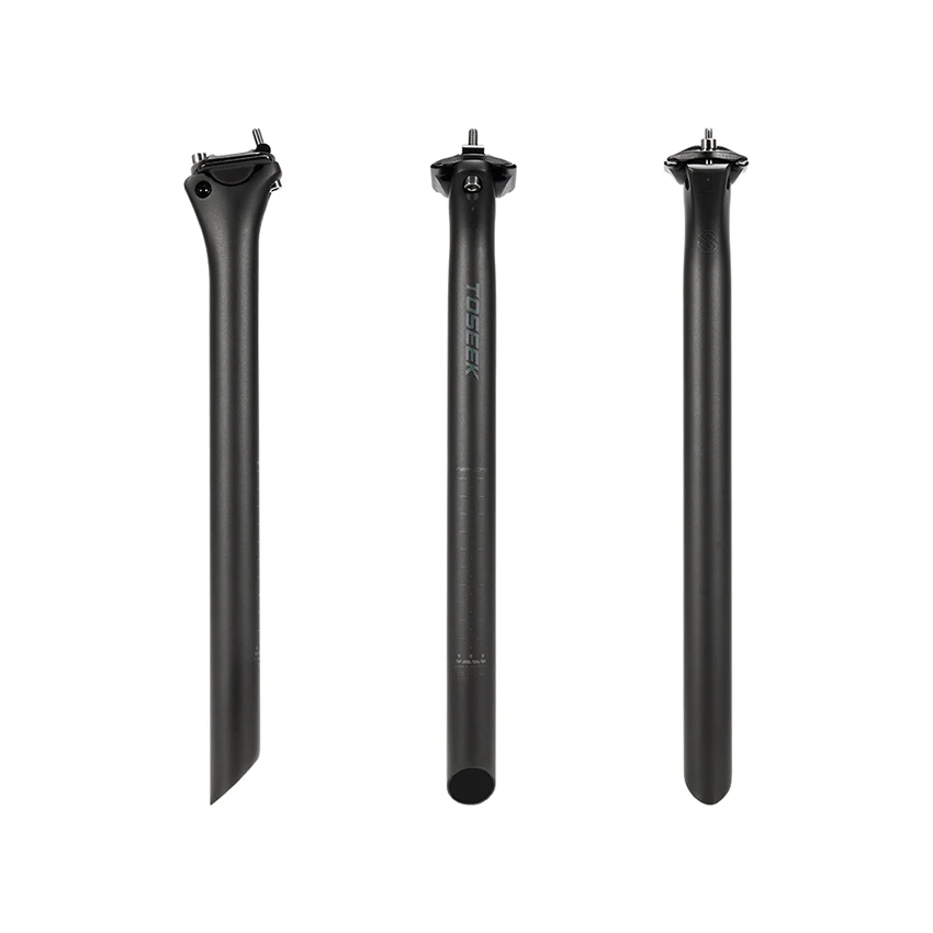 TOSEEK C70 Carbon Seatpost Light Weight 27.2/31.6MM MTB Road Bike Seat Post Seat Tube Bicycle Parts