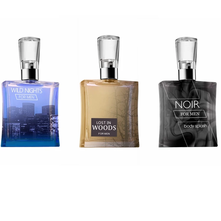 75ml men perfumes eau de parfum in glass bottle