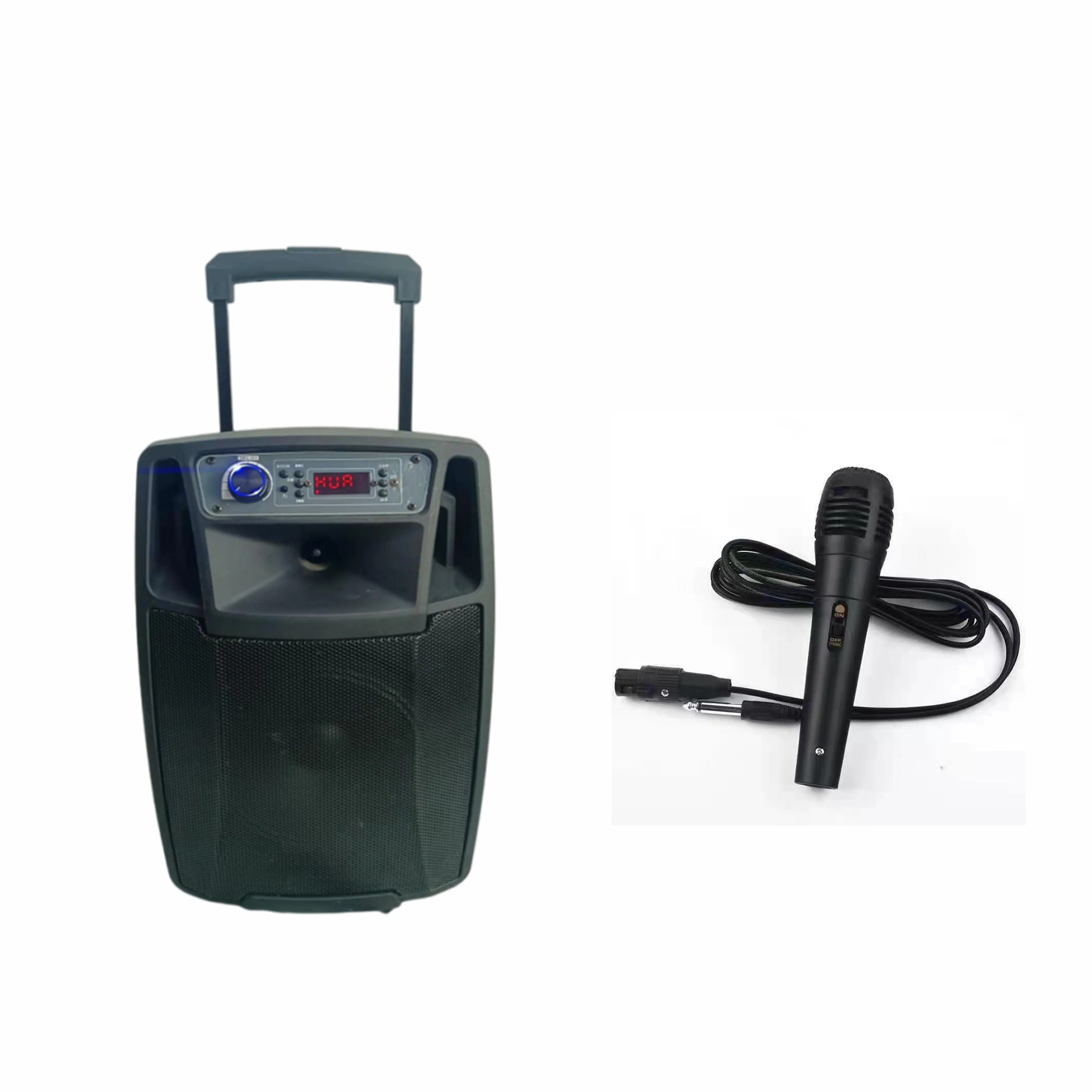 Профессиональный диктор вагонетки один 8 дюймов с проводной