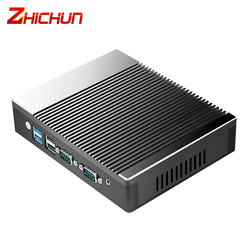 J1900 Dual LAN Mini PC Fanless Industrial Computer