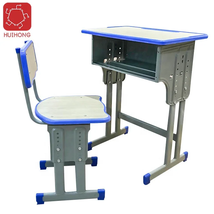 Huihong ODM Children School Furniture 60*40*780cm Kids Study Table School Student Sets School Desks and Chairs