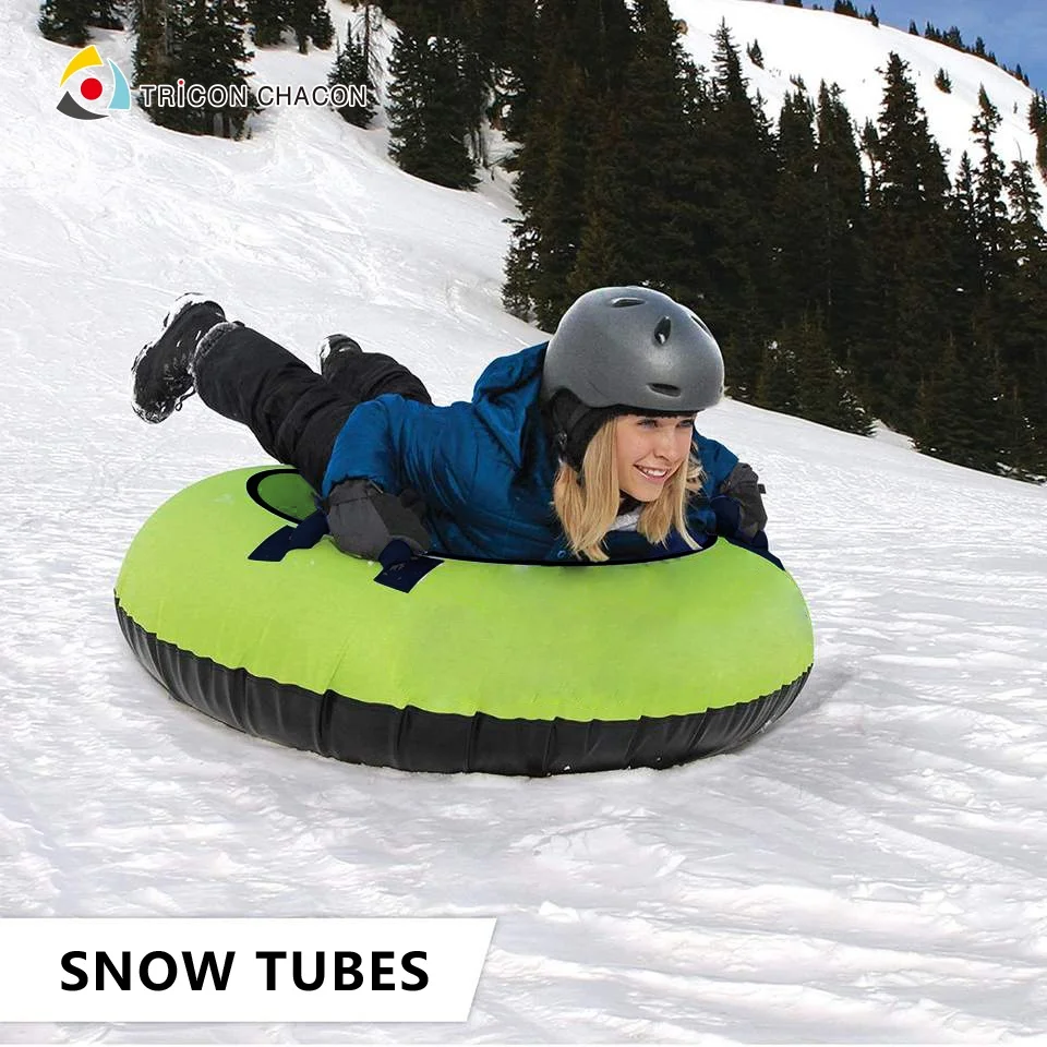 High Quality Blue Inflatable Snow Tube for Adults kids New Fashion Waterproof Nylon Sleds & Snow Tubes
