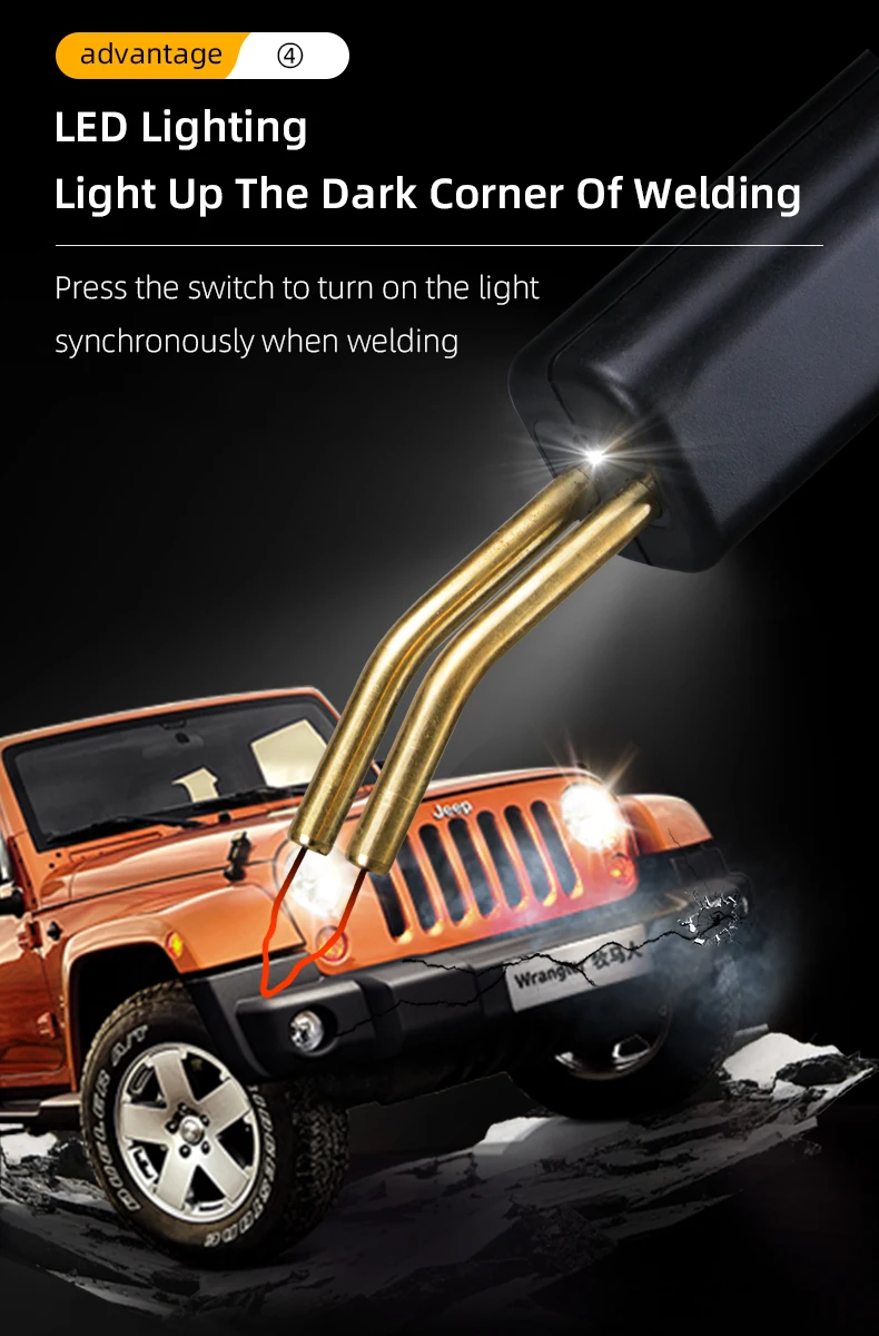 LK702-6 Hot selling 70W plastic welding machine car bumper repair kit with 400 staples widely used in car maintenance