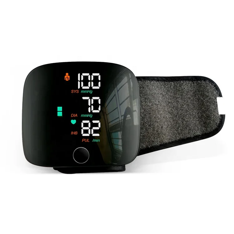 High Quality Portable Heart Rate Monitor And IHB Detector Wrist Blood Pressure Machine Ce Approved