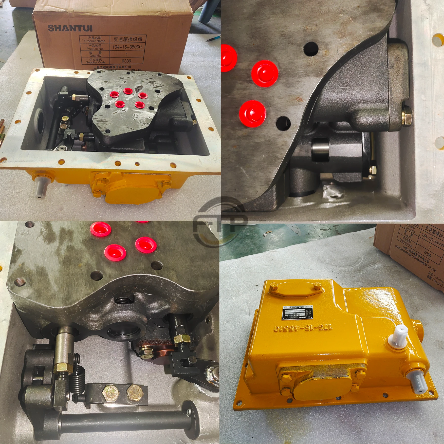 shantui sd22 transmission control valve 154-15-35000