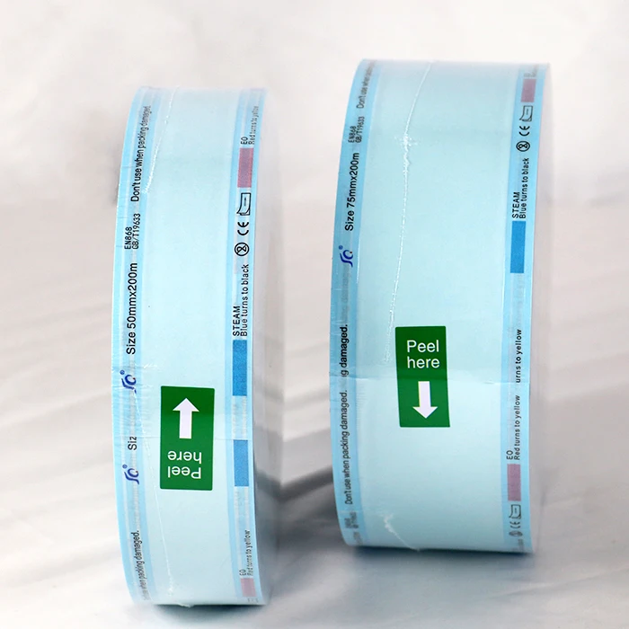 Factory direct selling universal packaging bag for ethylene oxide and steam sterilizer