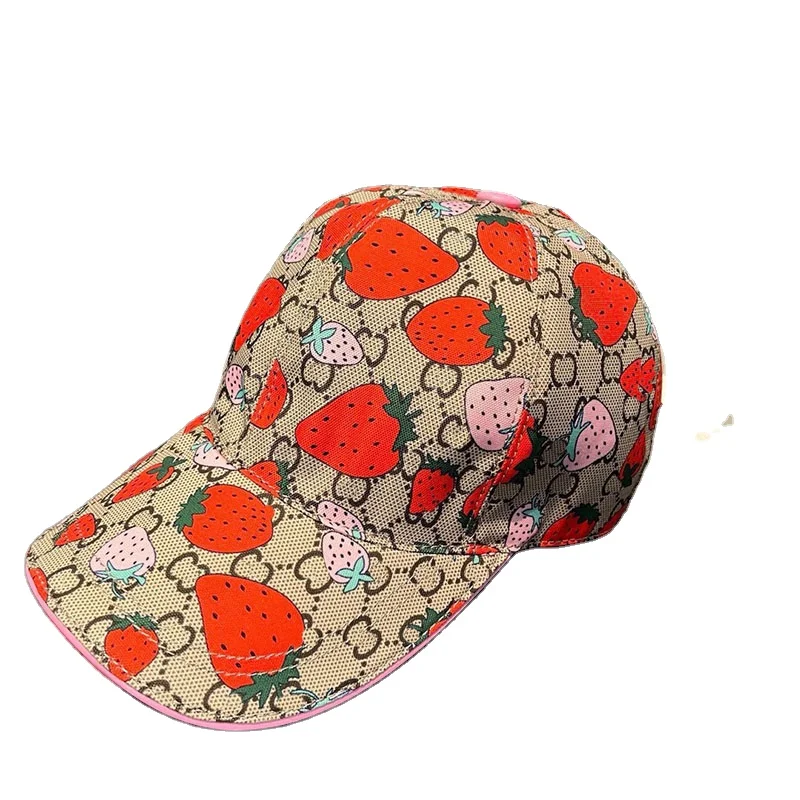 2024 new cap high version designer baseball cap four seasons sun protection hat women