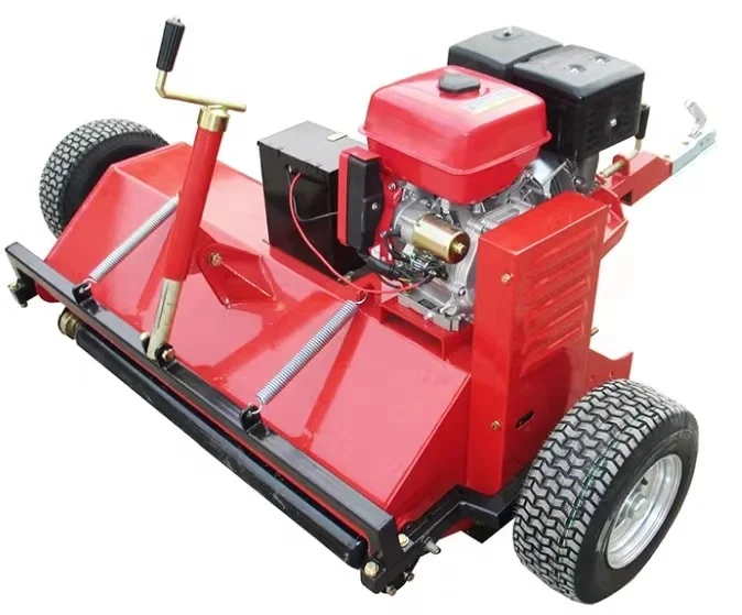 15HP Gasoline Engine ATV120 Flail Mower 1.2m Cutter Width