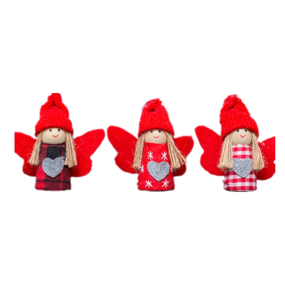 Christmas Tomte dolls felt Christmas fairy boys and girls decorations