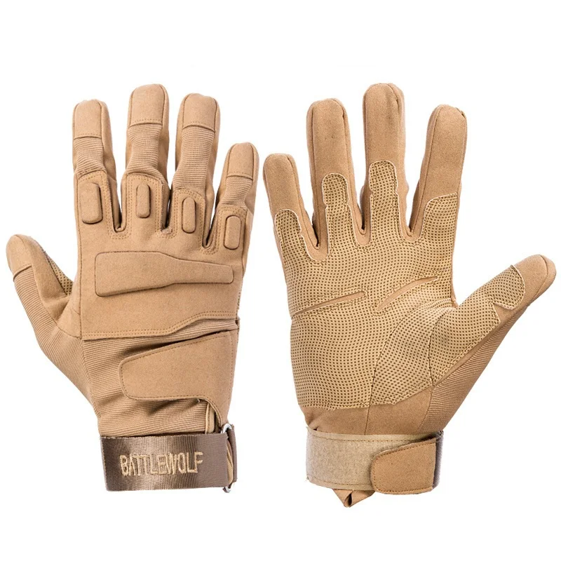 Outdoor Sport Half Finger Breathable Wear Resistant Protective Tactical Gloves Anti Slip Cycling for Men